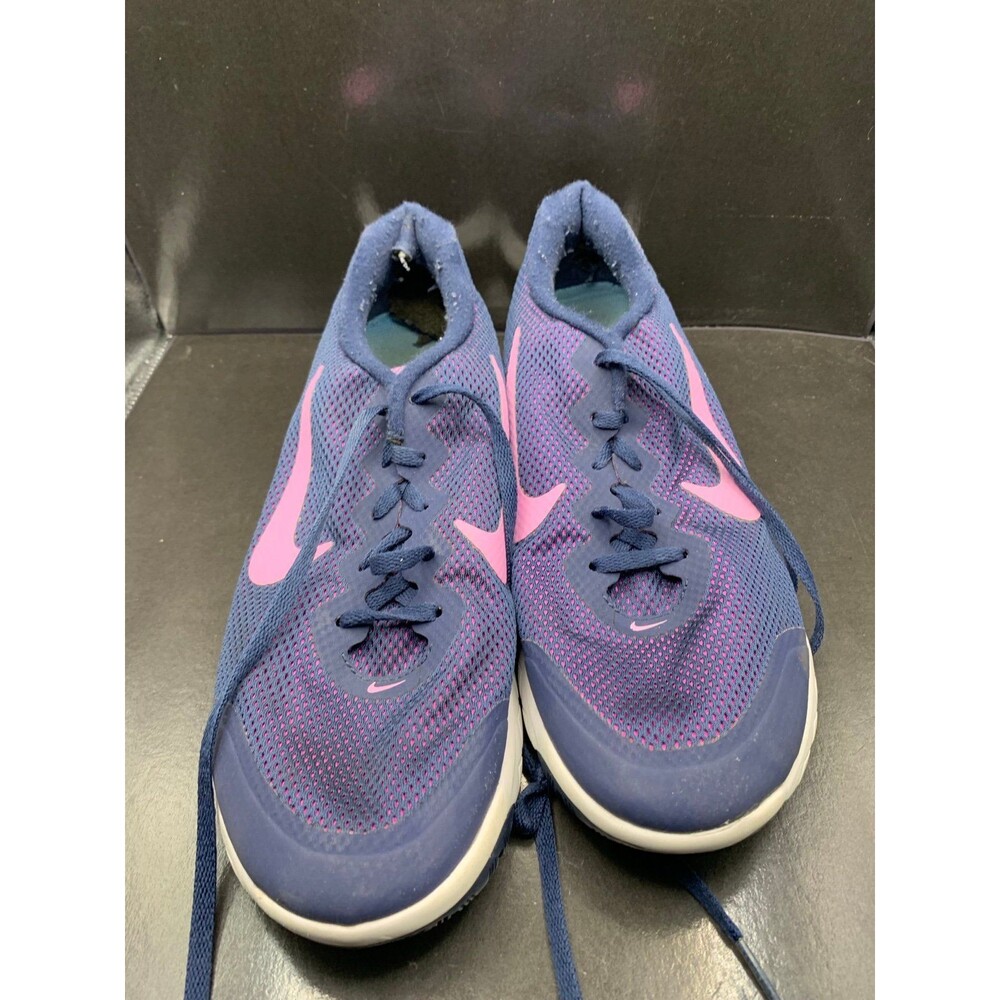 Nike Flex Experience RN 4 Athletic Running Shoes Navy/Pink  Women’s size 10